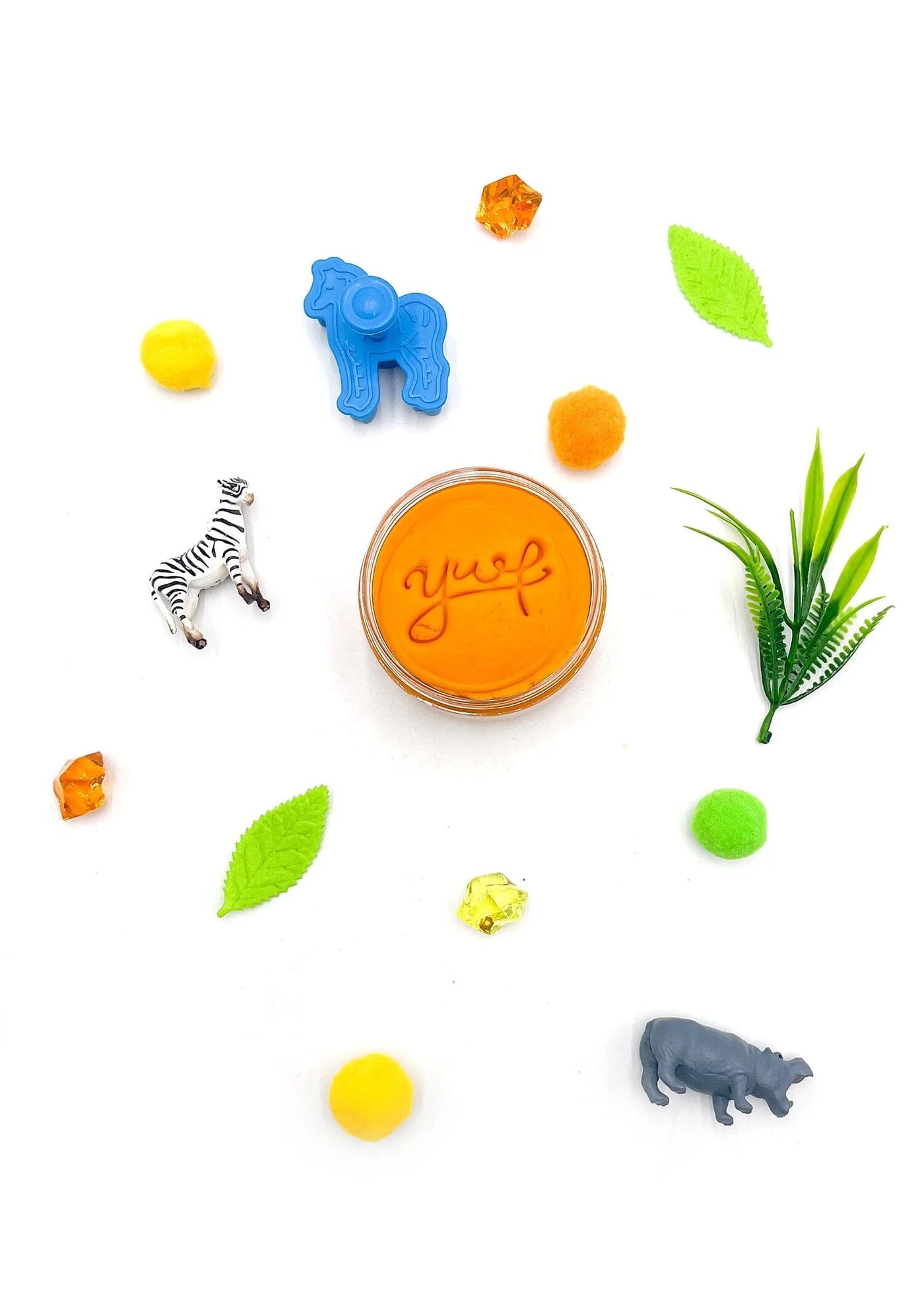 Zoo Grab & Go Dough Jars