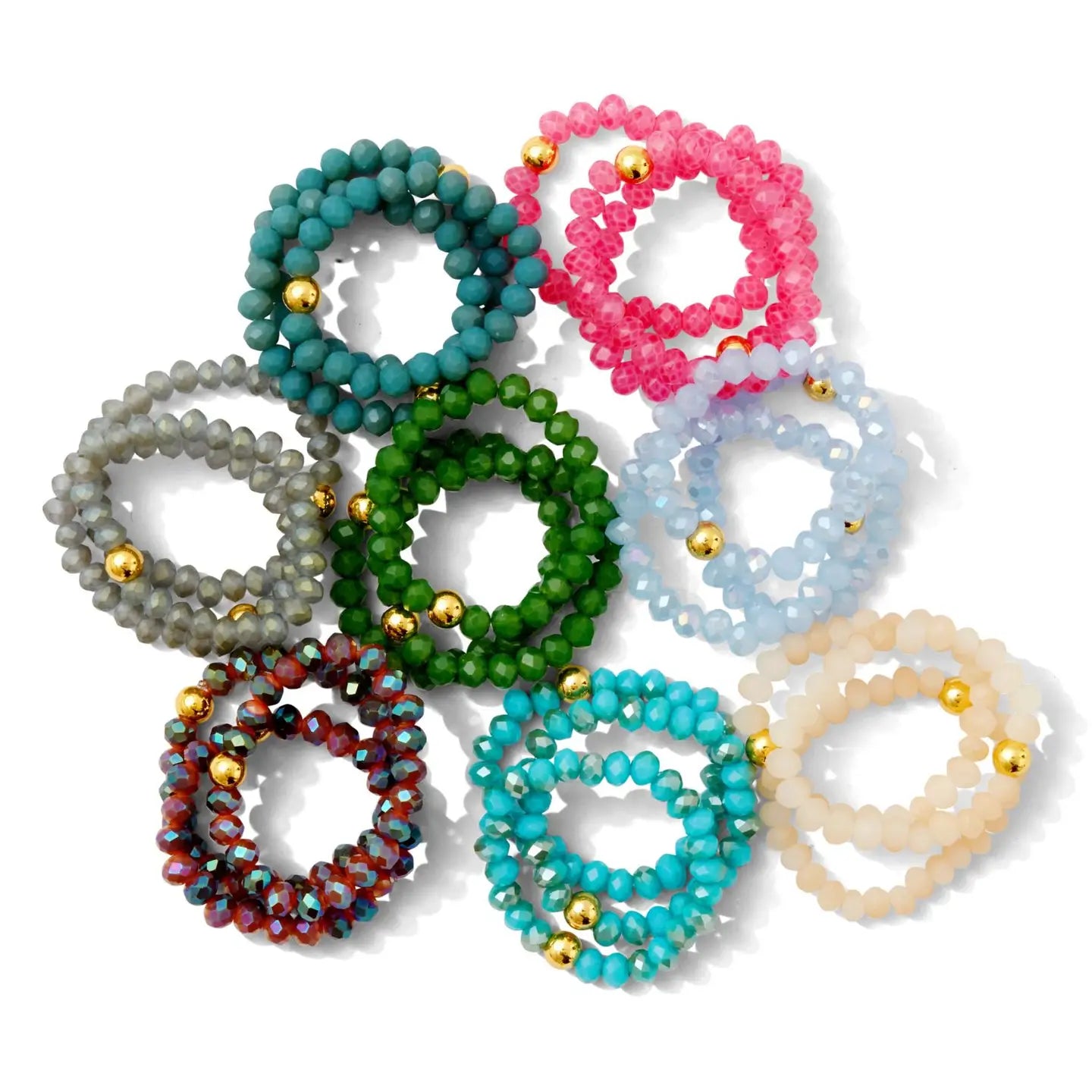 Crystal Stretch Rings