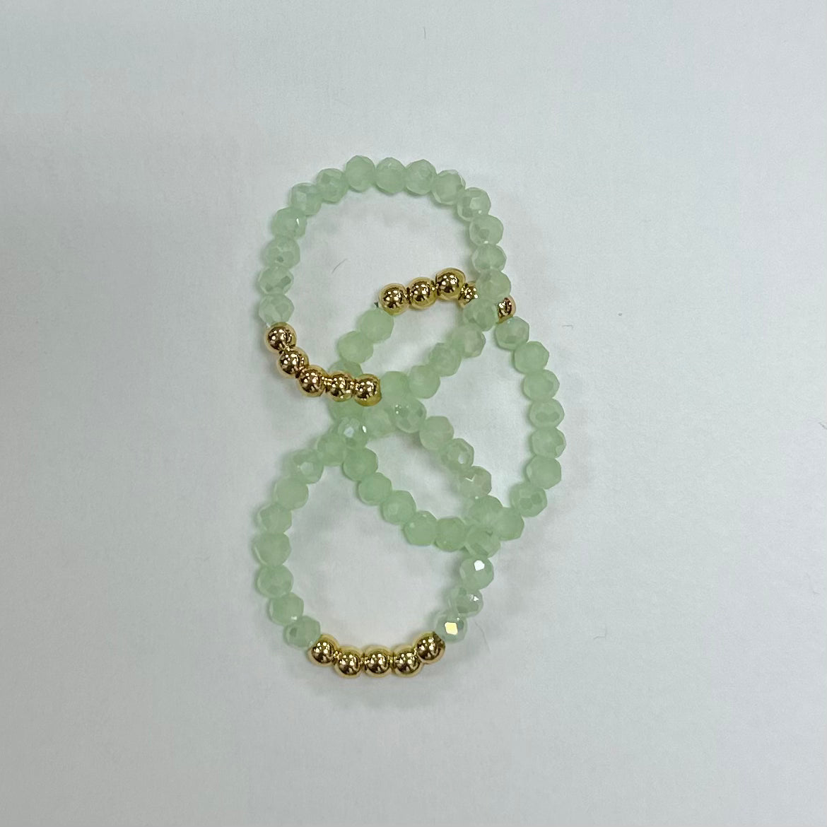 Crystal Stretch Rings