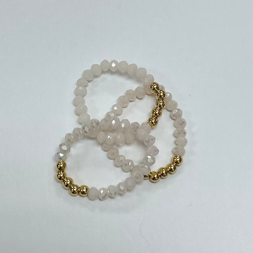 Crystal Stretch Rings