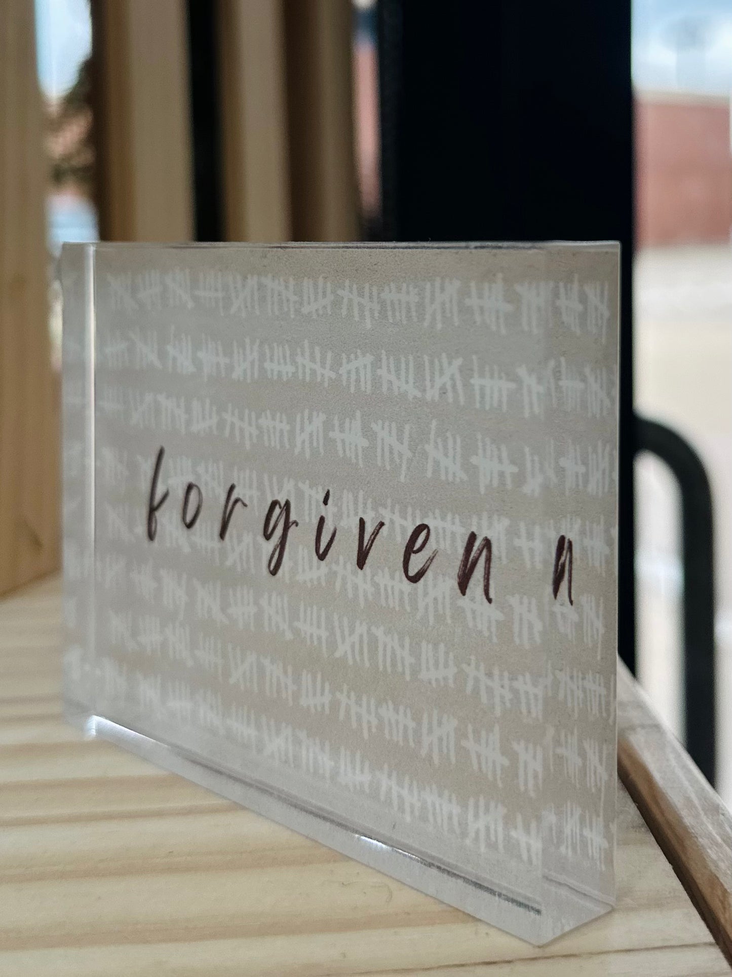 Forgiven Art Piece