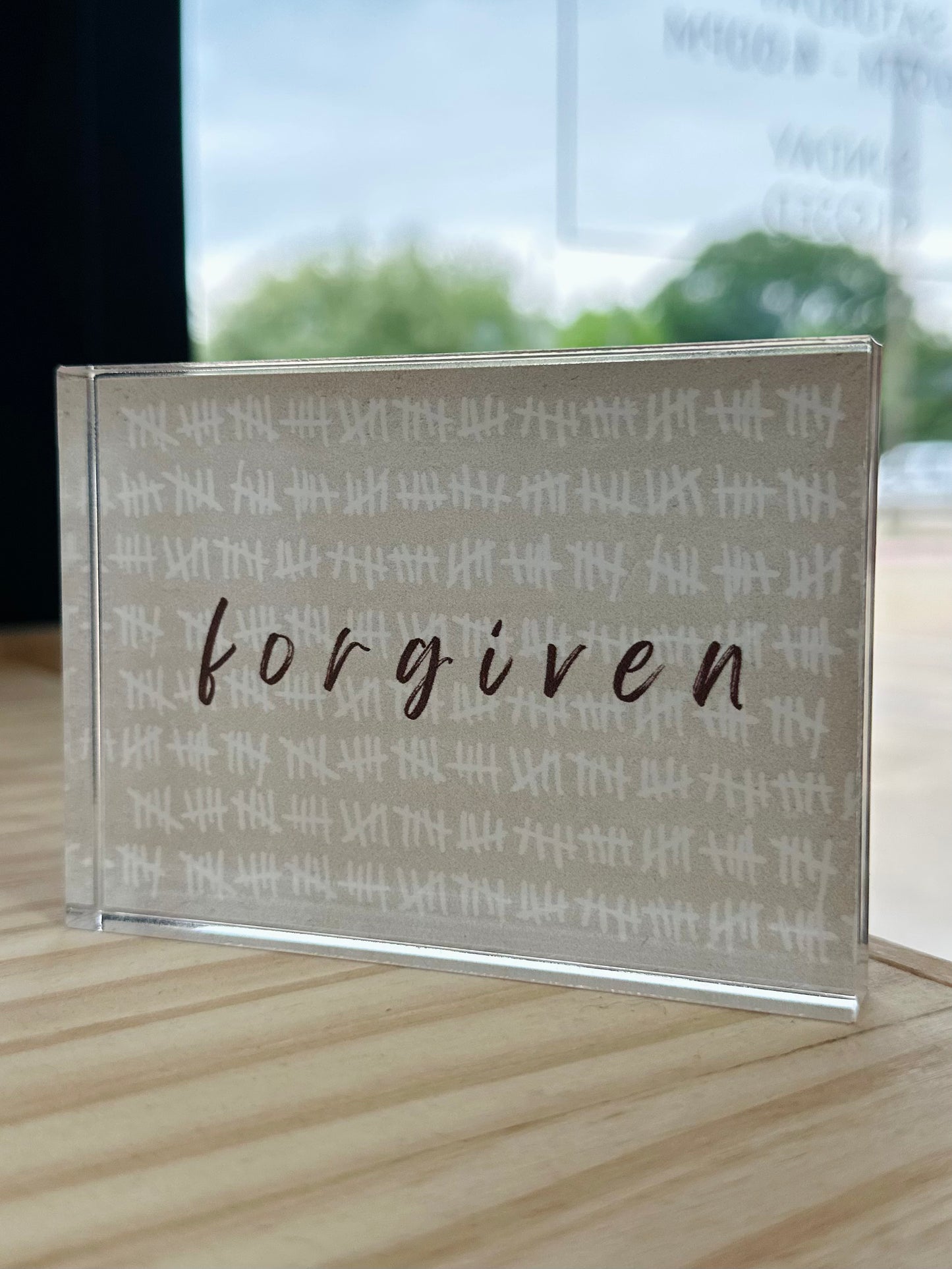 Forgiven Art Piece