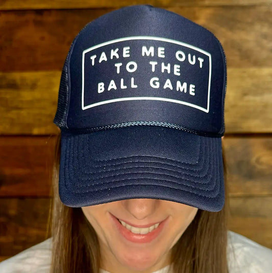 Ball Game Trucker Hat