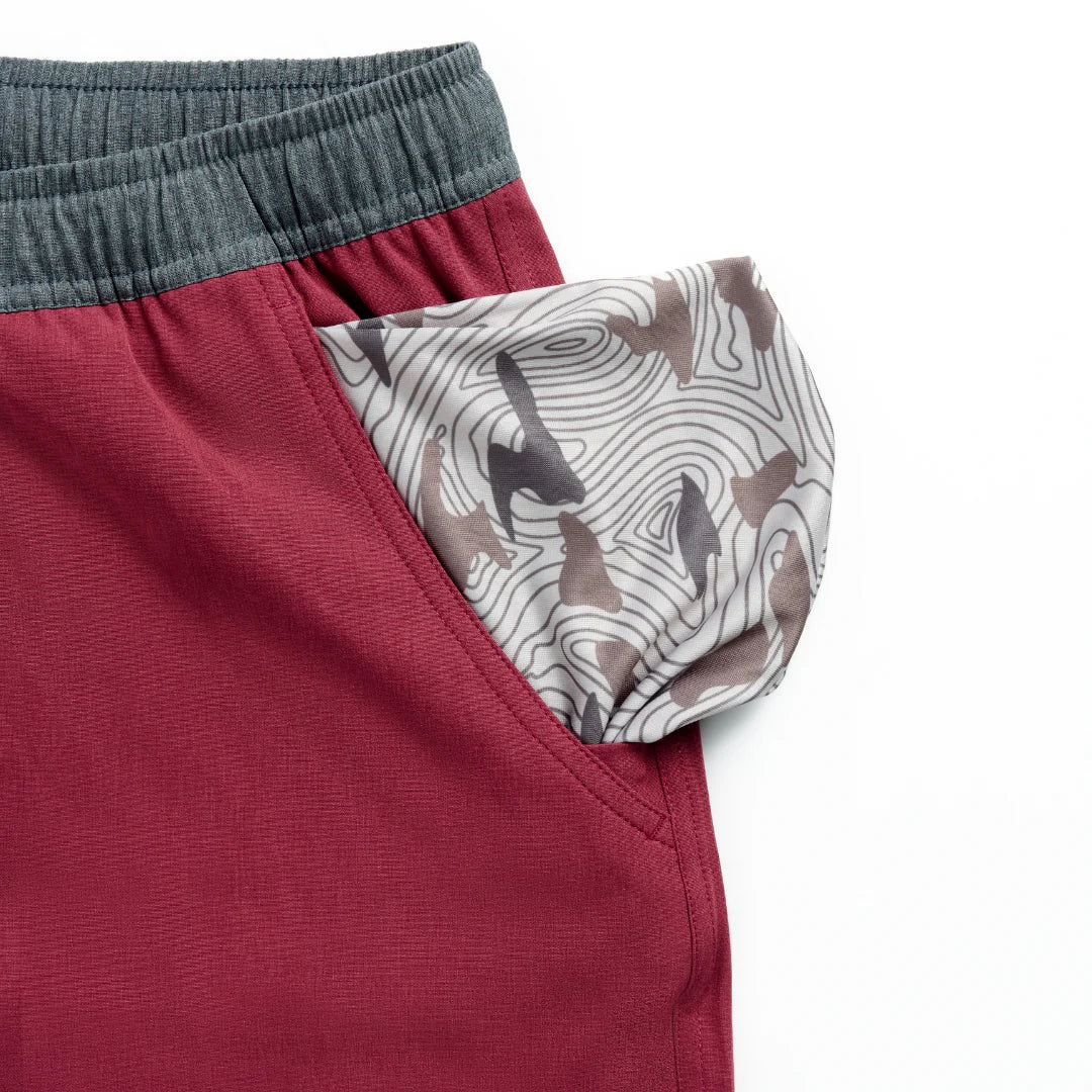 Cardinal Topo Desert Camo Athletic Short