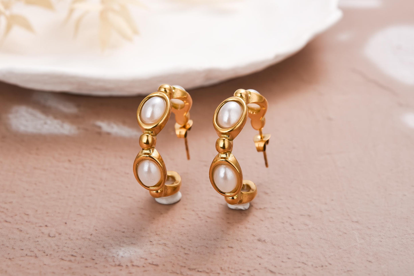 Harlee Pearl Hoops
