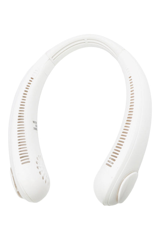 White Vaneless Neck Fan