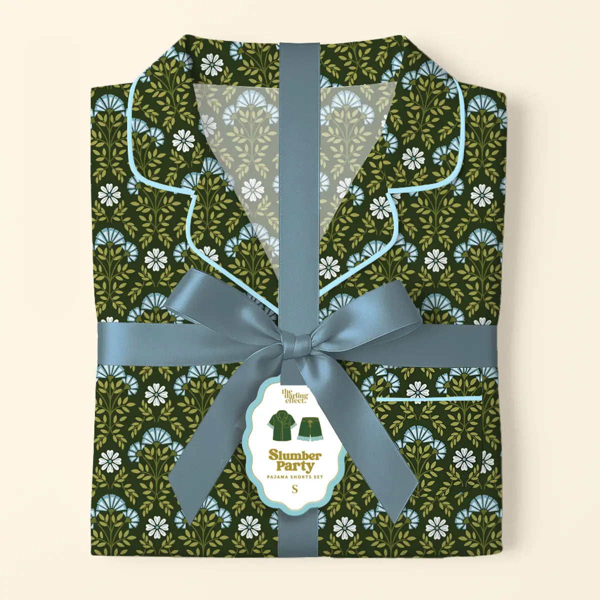 Everbloom Forest Green Pajama Set