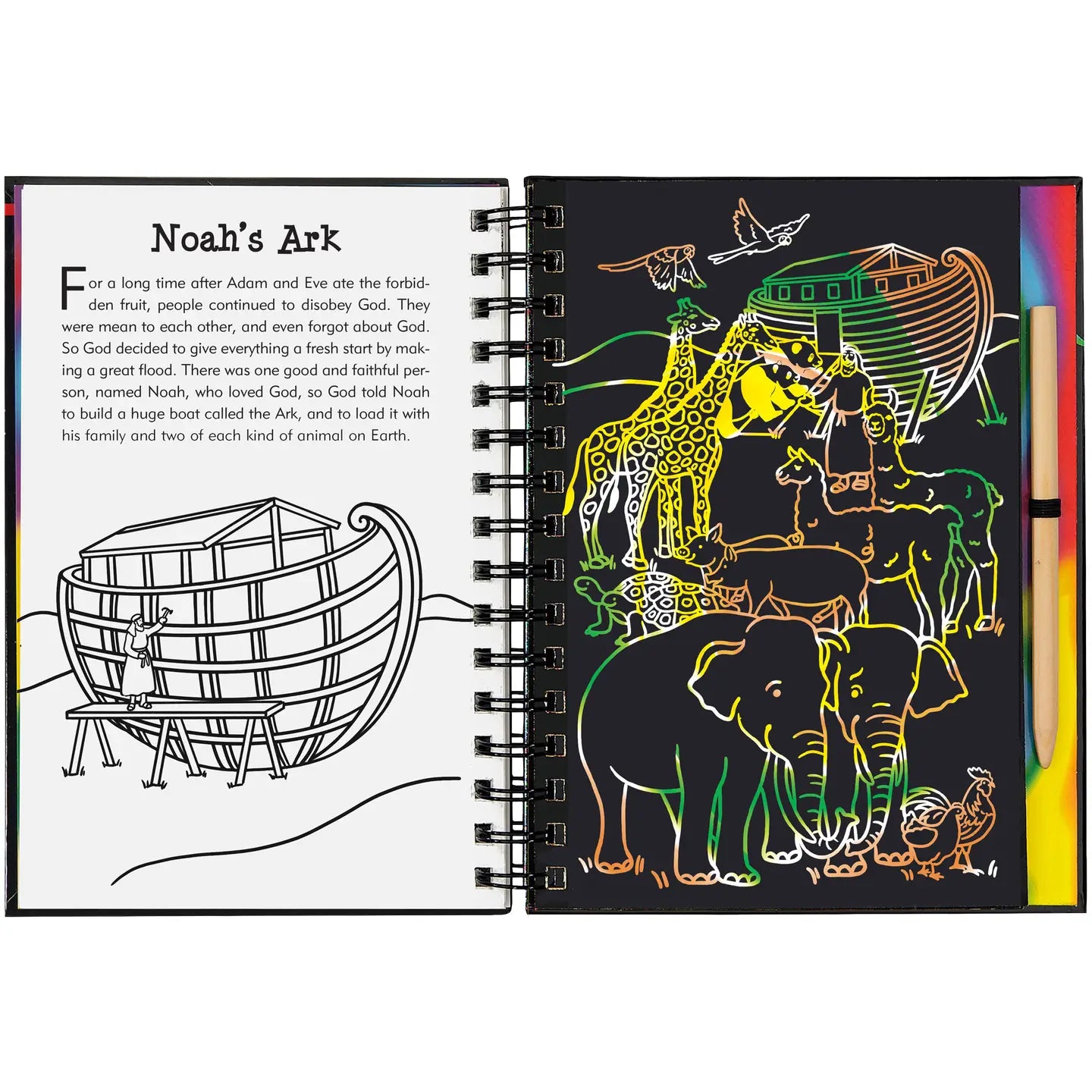 Scratch & Sketch: Bible Stories