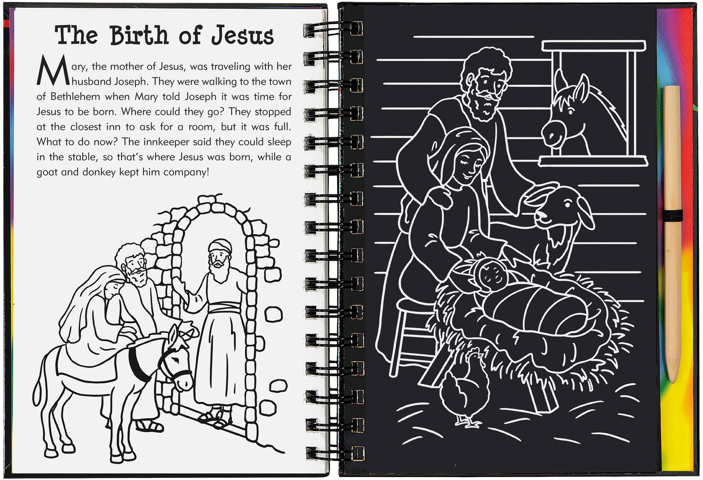 Scratch & Sketch: Bible Stories