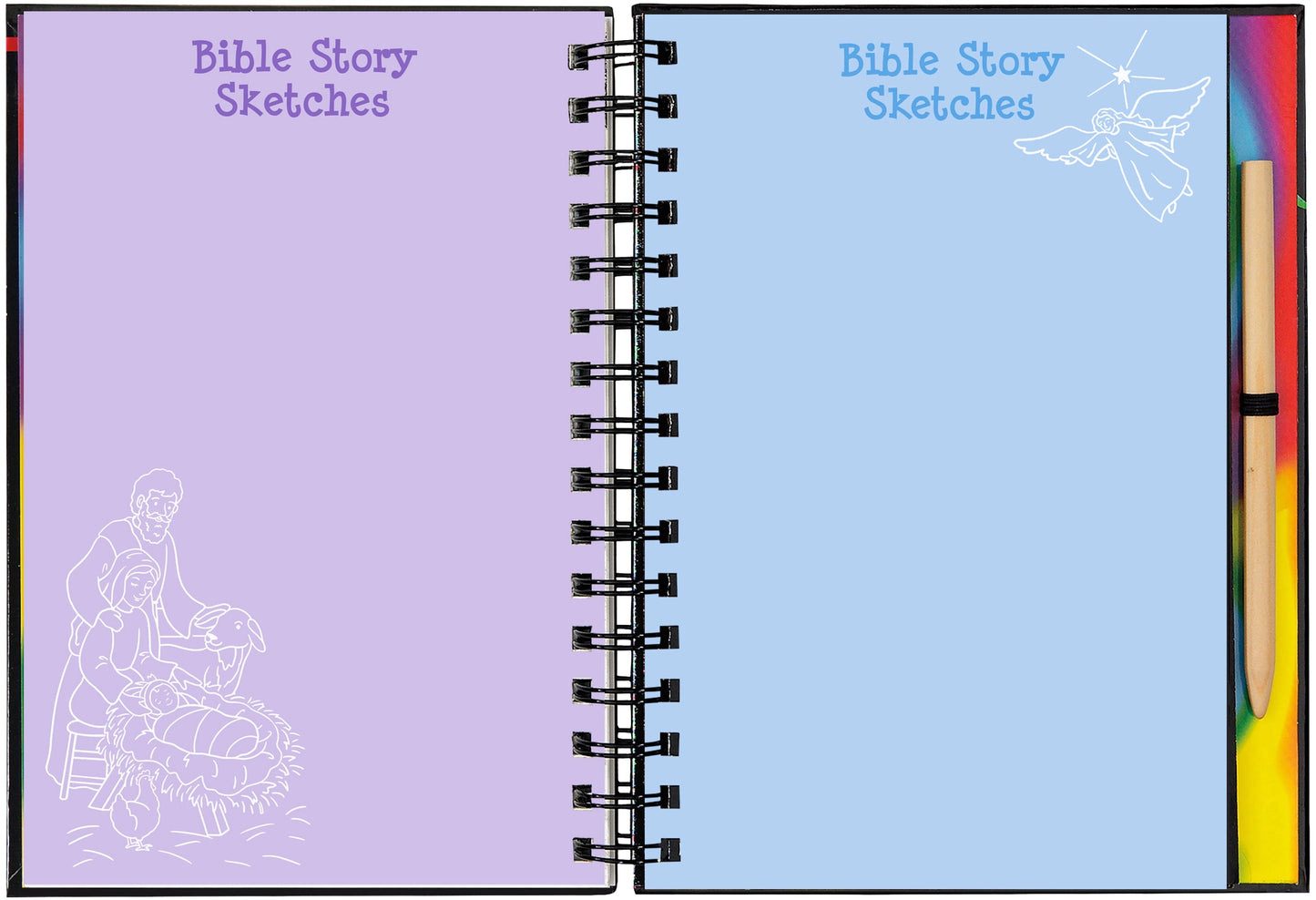 Scratch & Sketch: Bible Stories