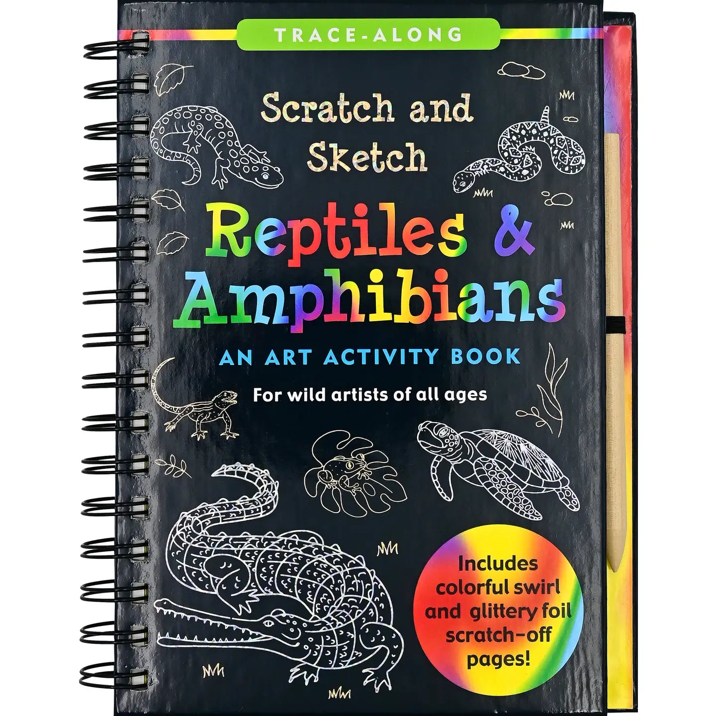 Scratch & Sketch: Reptiles & Amphibians