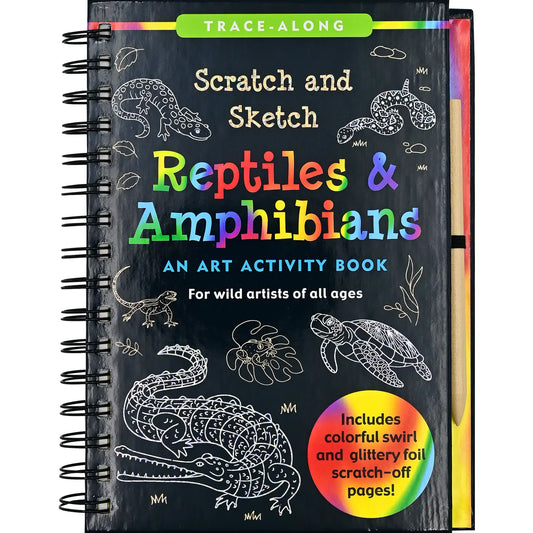 Scratch & Sketch: Reptiles & Amphibians