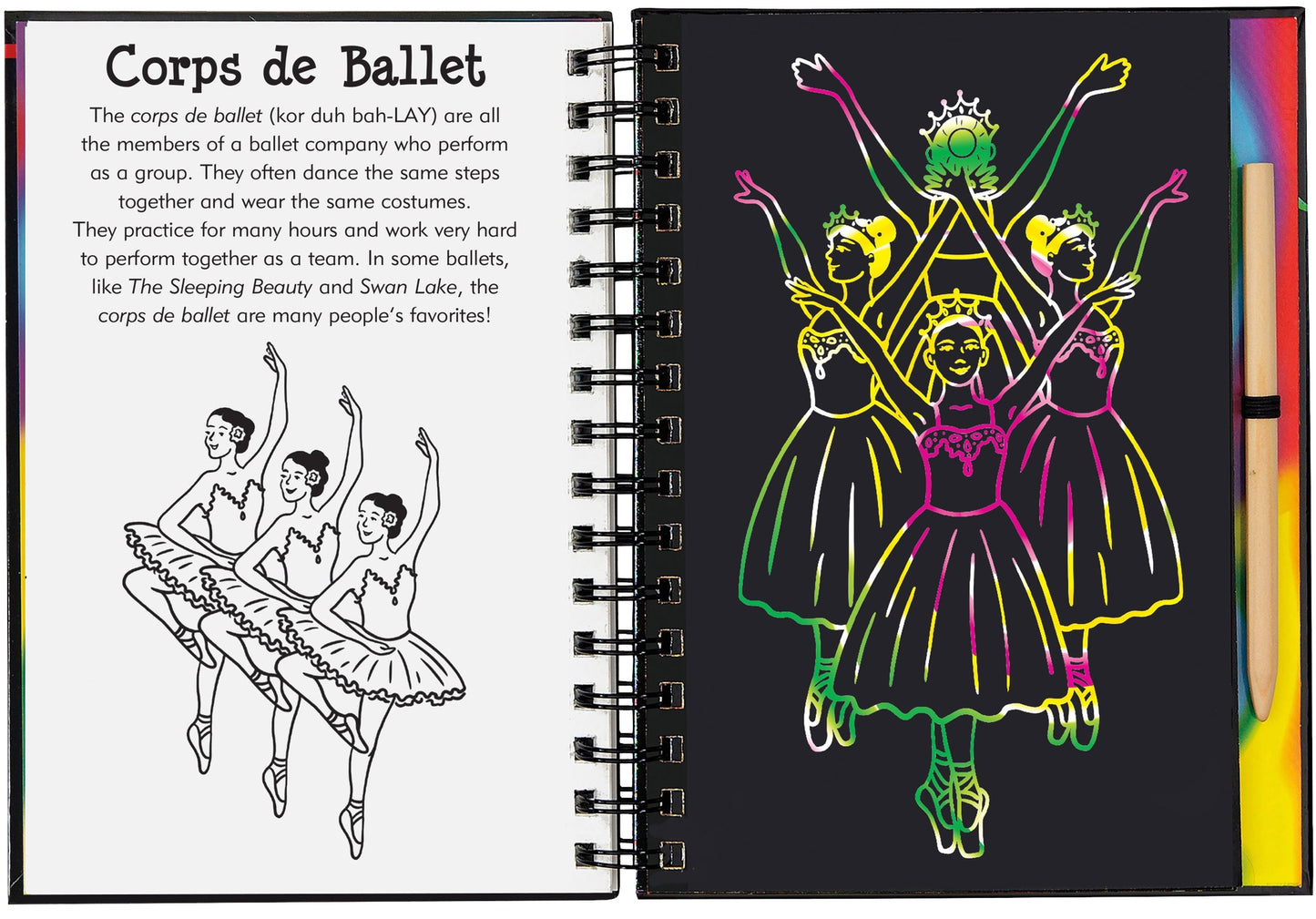 Scratch & Sketch: Ballet
