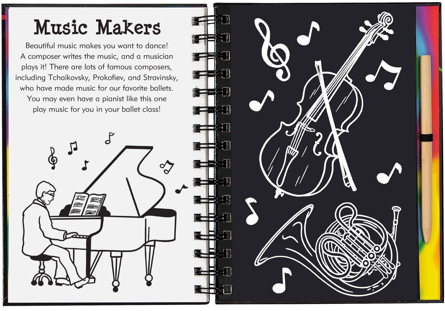 Scratch & Sketch: Ballet