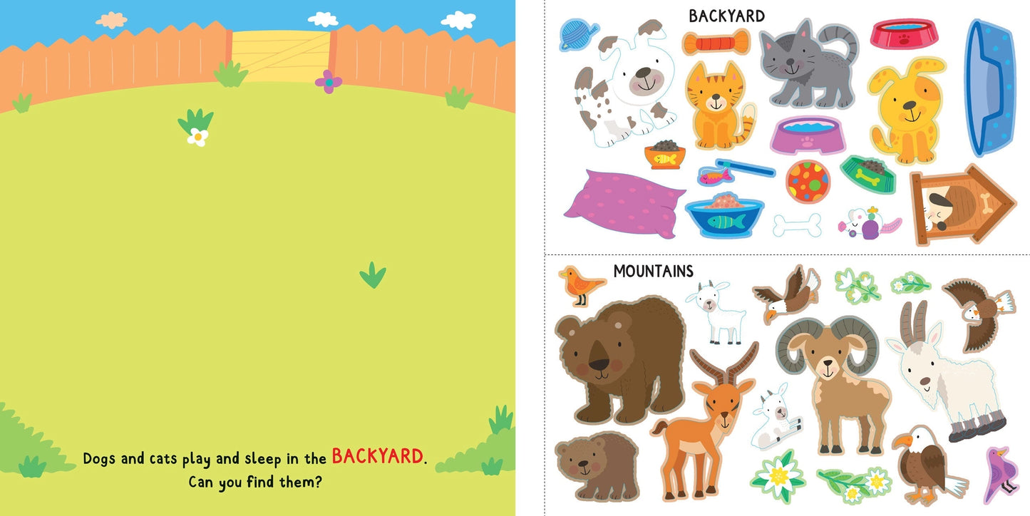 Sticker Book: Animals