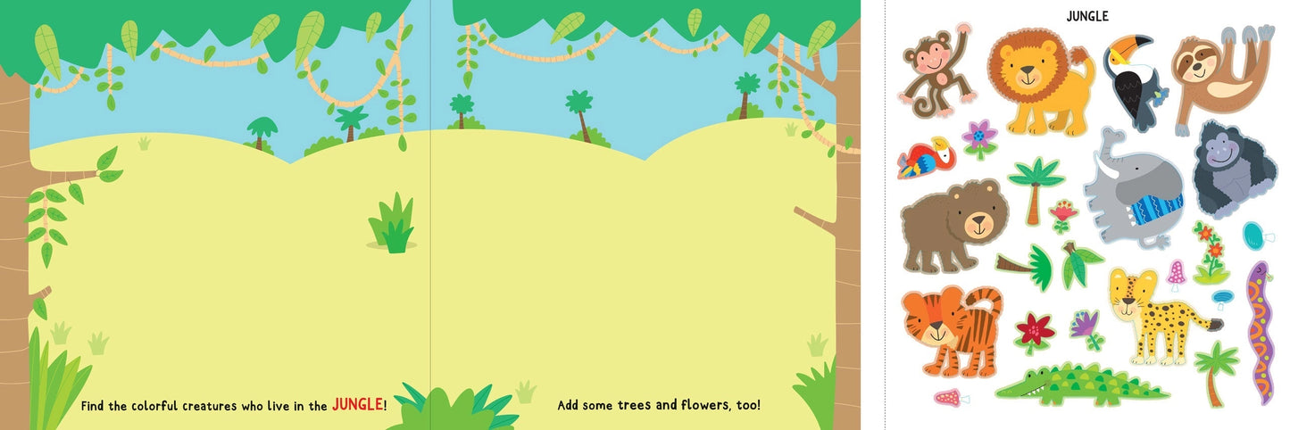 Sticker Book: Animals