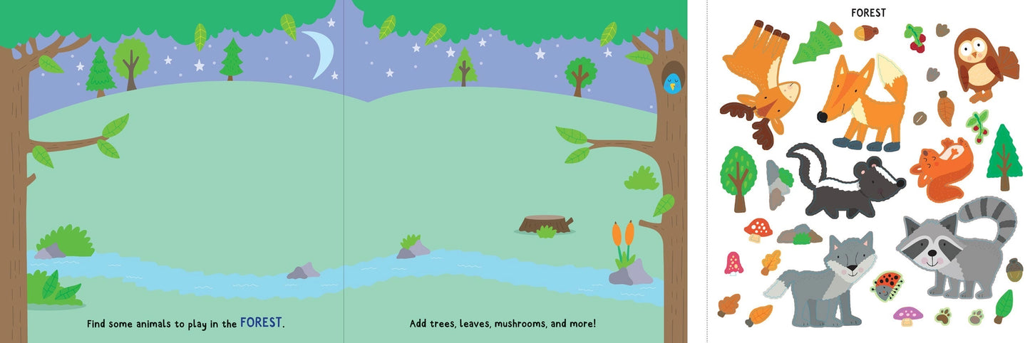 Sticker Book: Animals