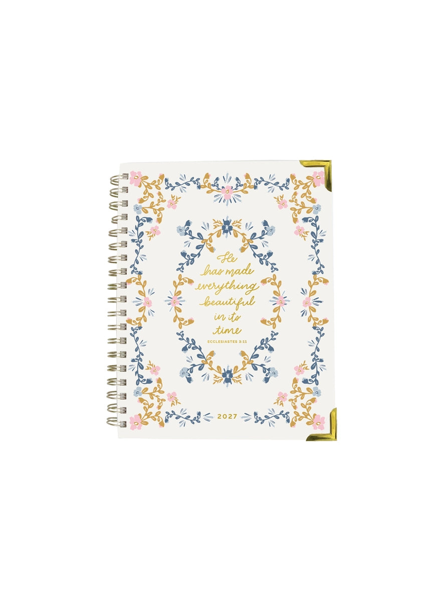 Spiral Planner | He Has Made Everything Beautiful