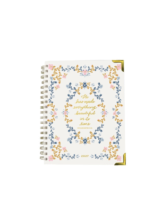 Spiral Planner | He Has Made Everything Beautiful