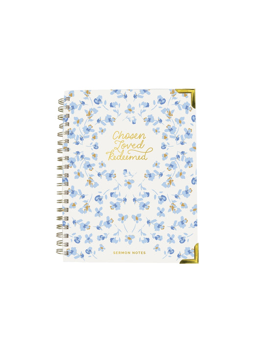 Sermon Notes Journal | Chosen Loved Redeemed