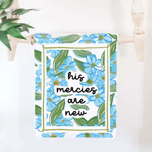 Lamentations 3:22 Tea Towel