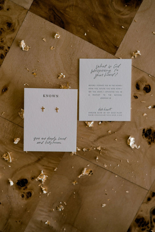 Known earring studs