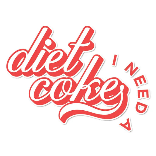 Diet Coke Sticker