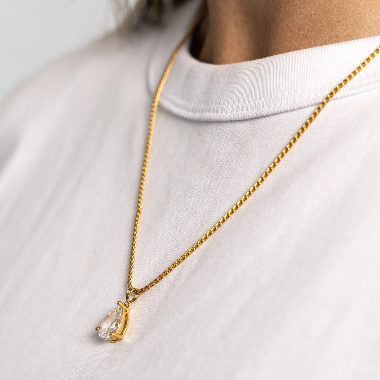 The Pear Pendant Necklace