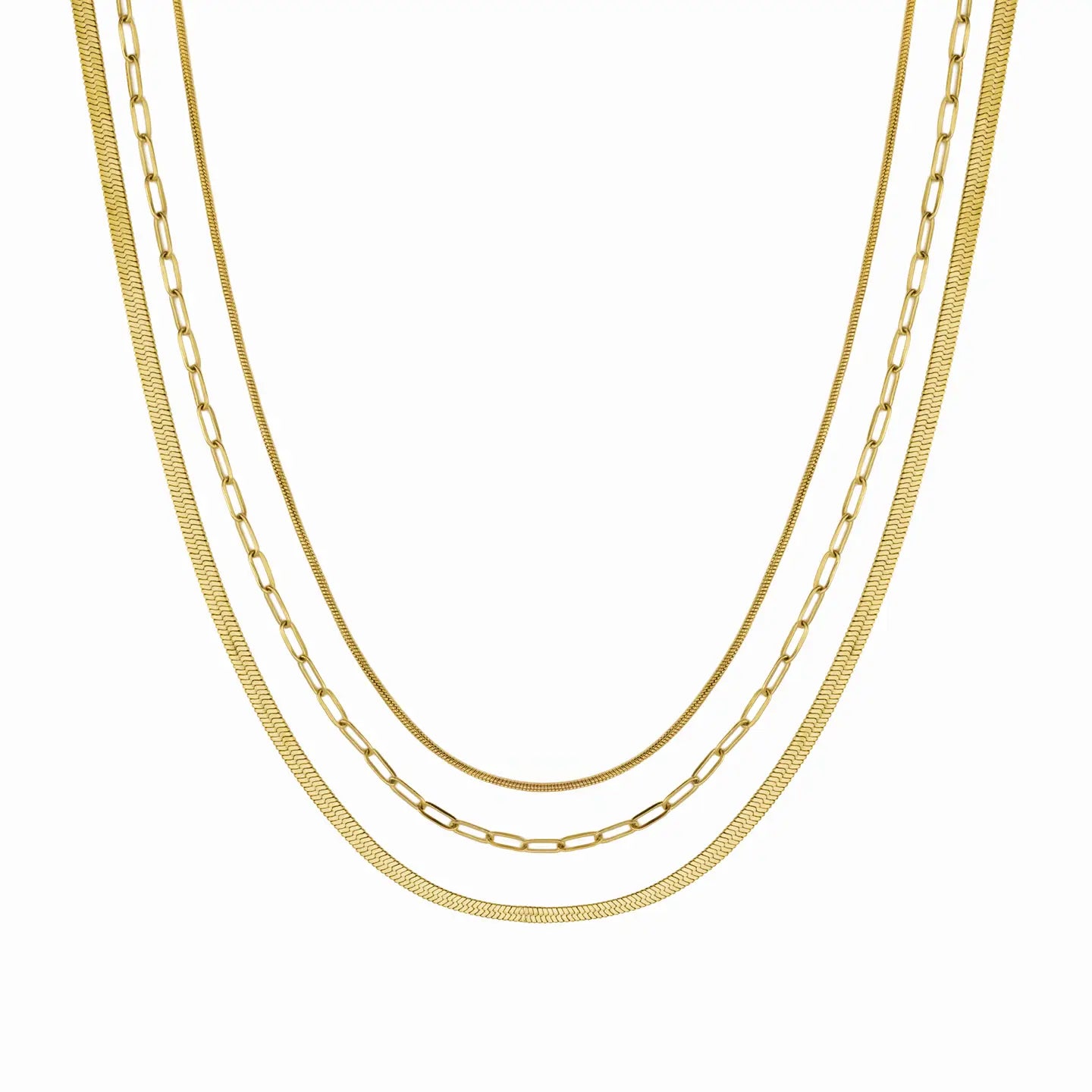 3 in 1 Paperclip Necklace