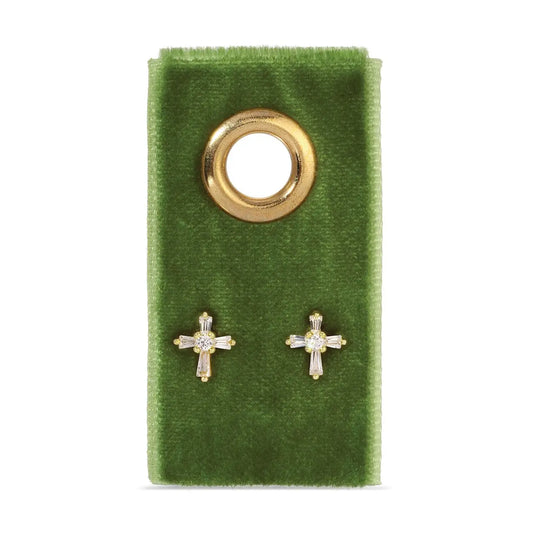 Cross Stud Earrings
