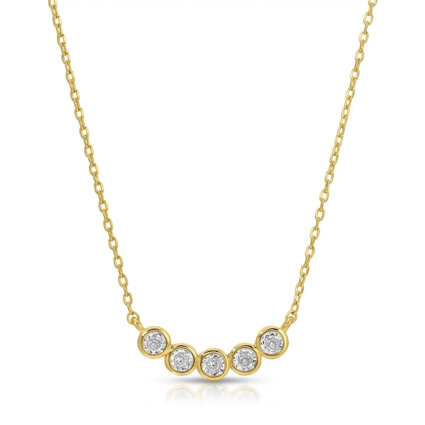 Bezel Necklace