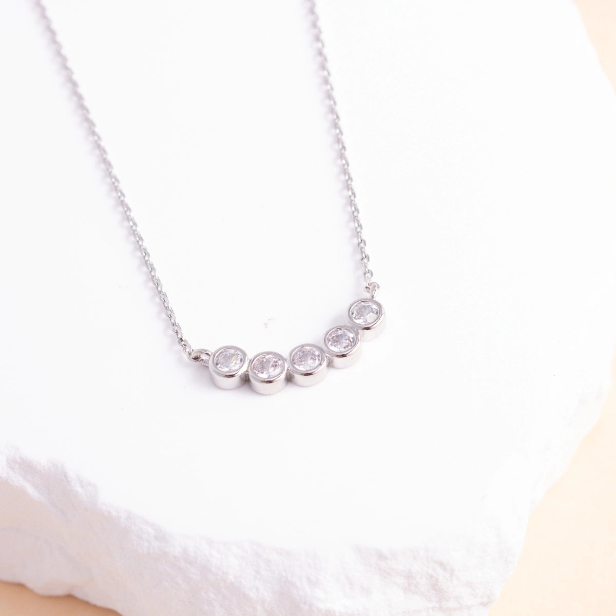 Bezel Necklace