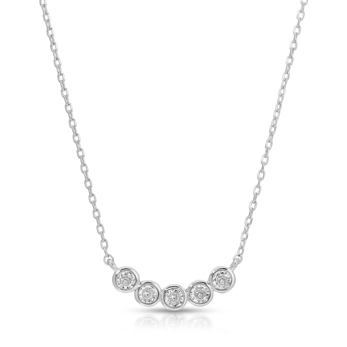 Bezel Necklace