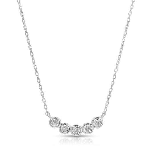 Bezel Necklace