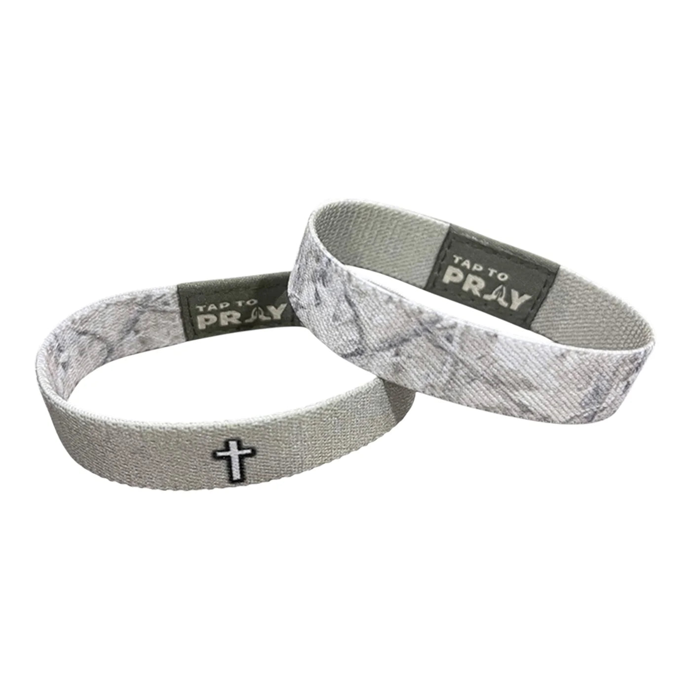 Tap To Pray Wristbands: Forest Camo Drift