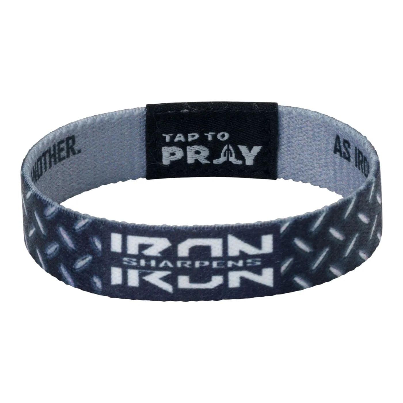 Tap To Pray Wristbands: Iron Sharpens Iron