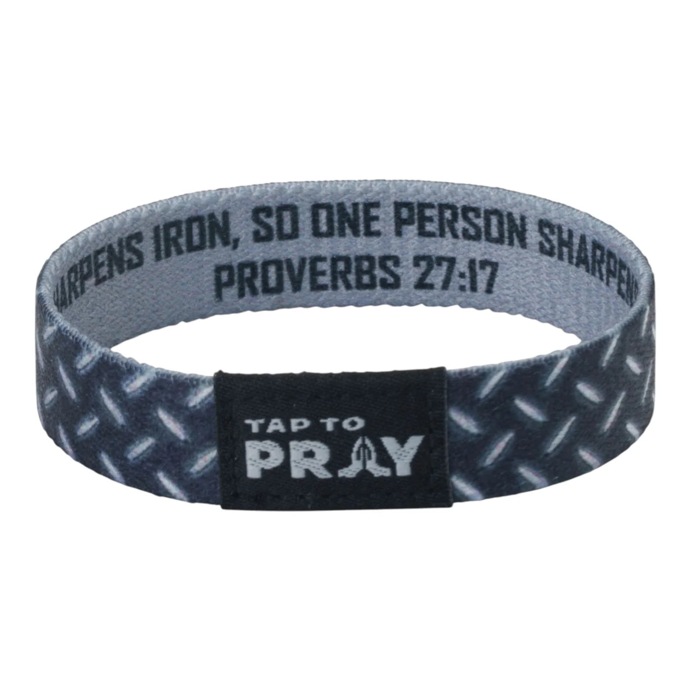 Tap To Pray Wristbands: Iron Sharpens Iron