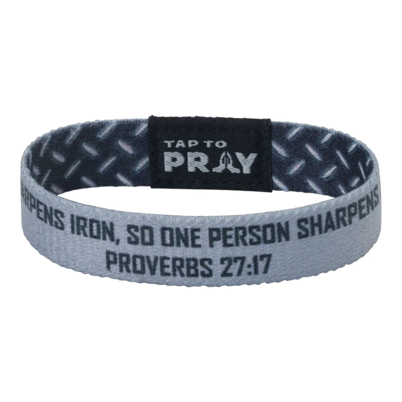 Tap To Pray Wristbands: Iron Sharpens Iron