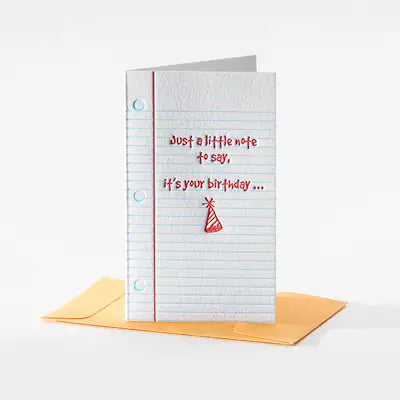 Mini Notebook Note