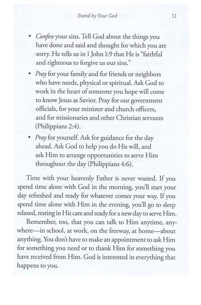 15 Minutes Alone with God