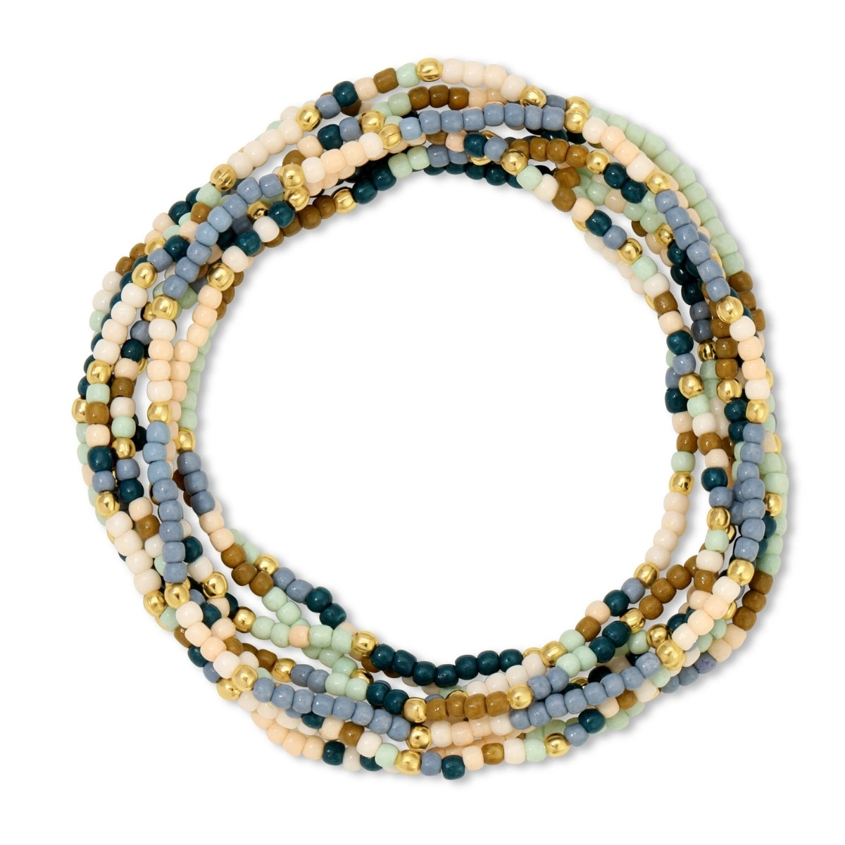 Earthy Boho Seed Bracelets