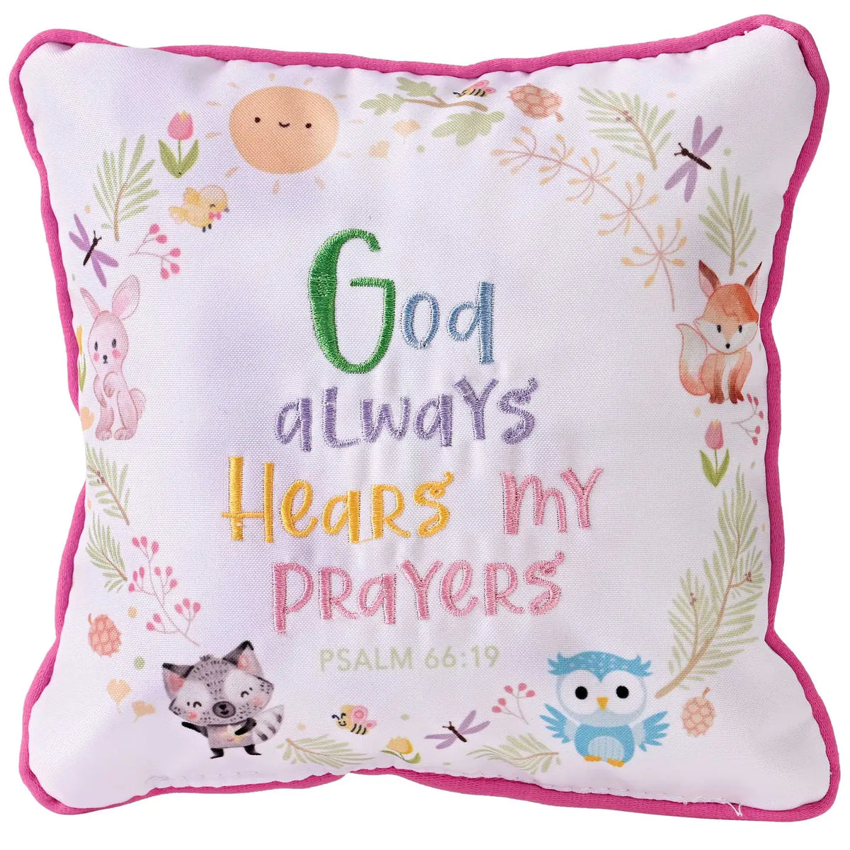 Prayer Pillow: Rosewood Friends