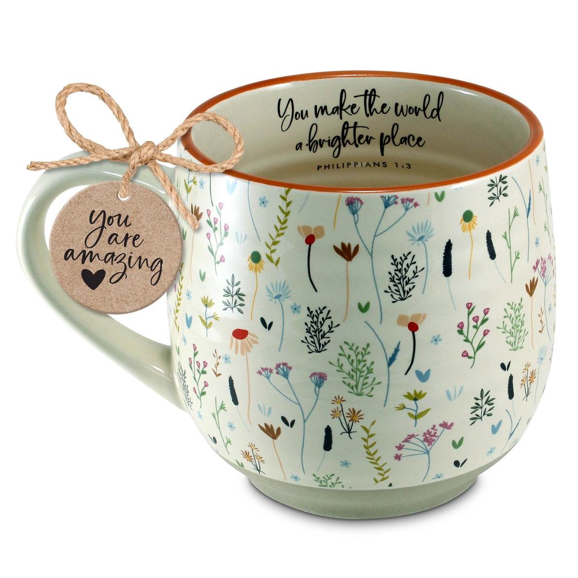 Philippians 1:3 Blooming Mug