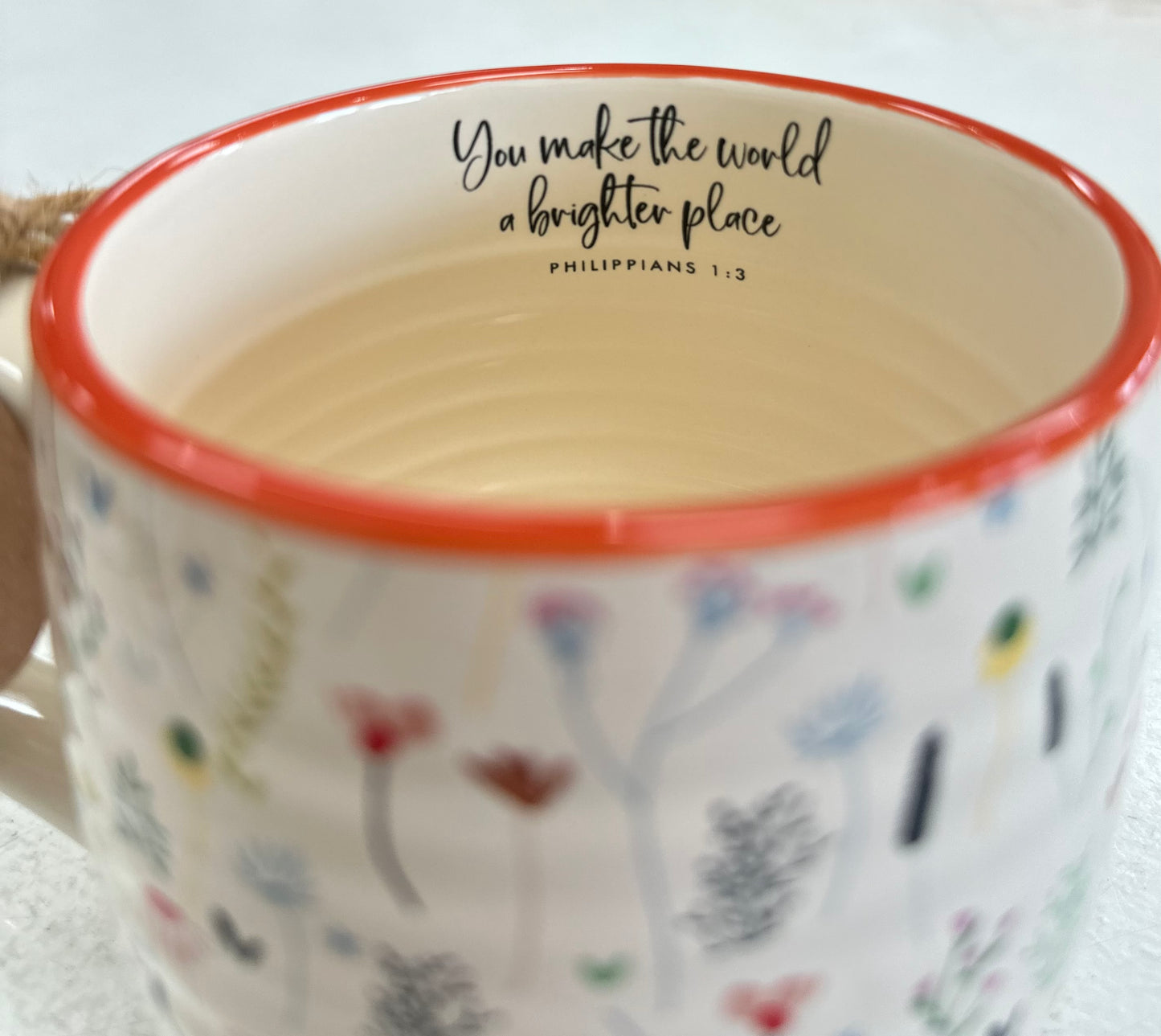 Philippians 1:3 Blooming Mug