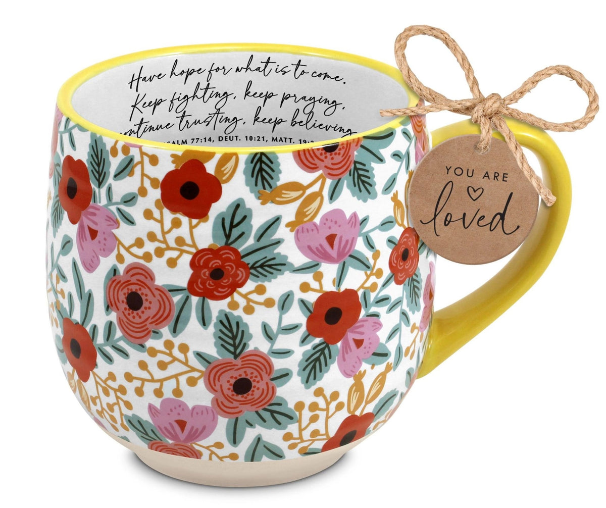 Matthew 19:26 Blooming Mug