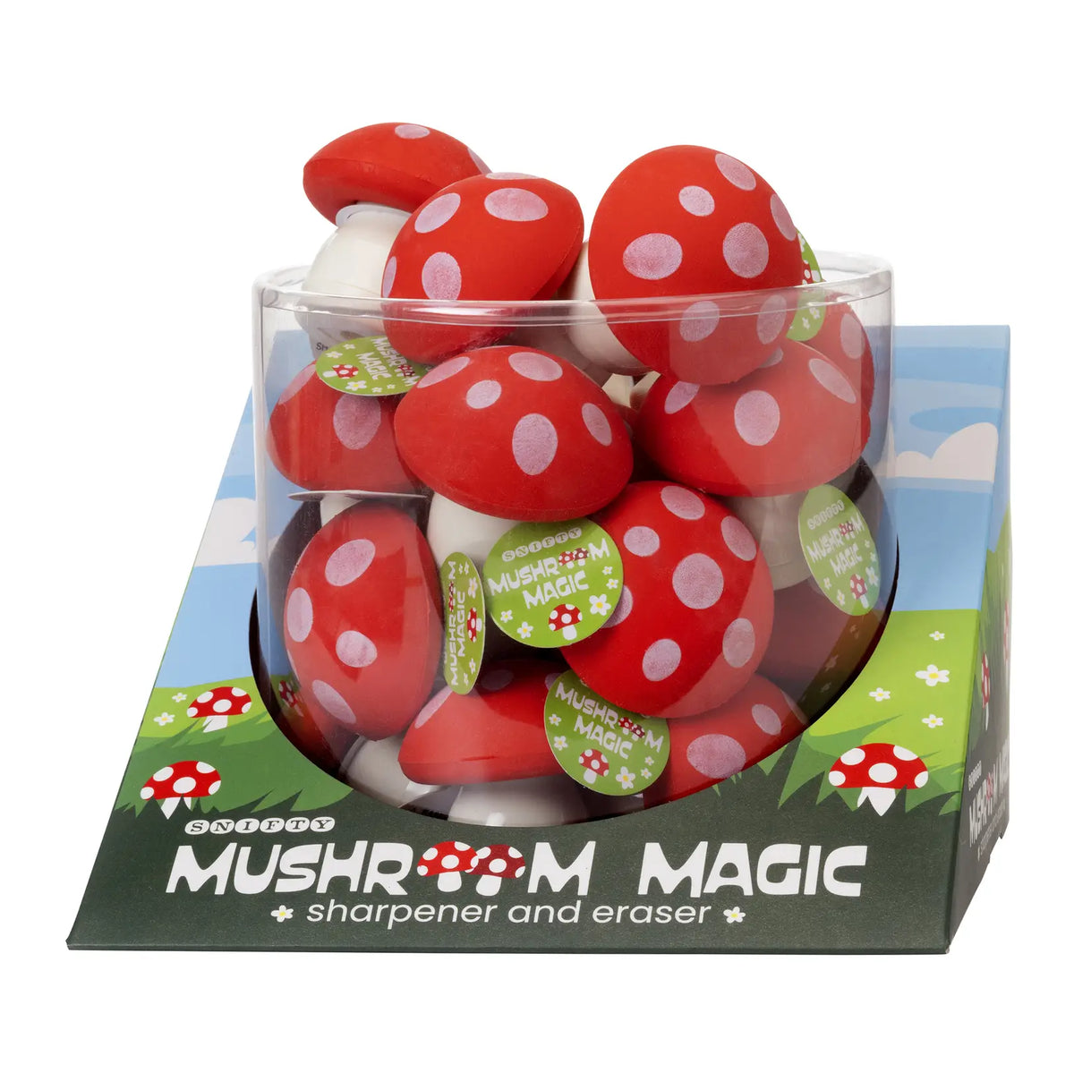 Mushroom Sharpener & Eraser
