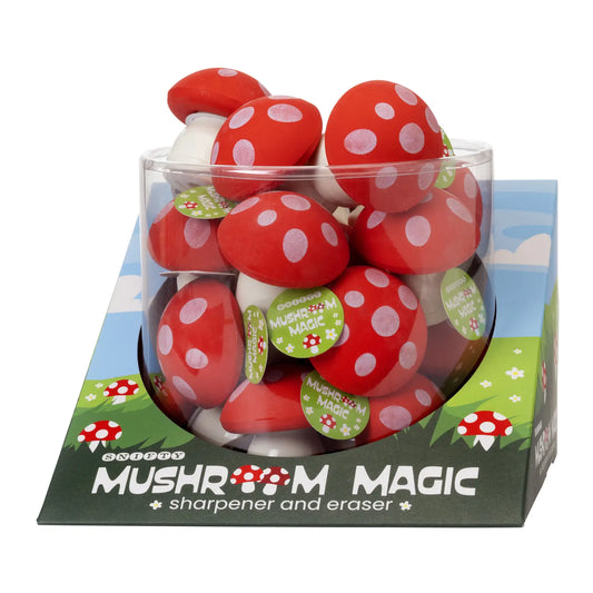 Mushroom Sharpener & Eraser