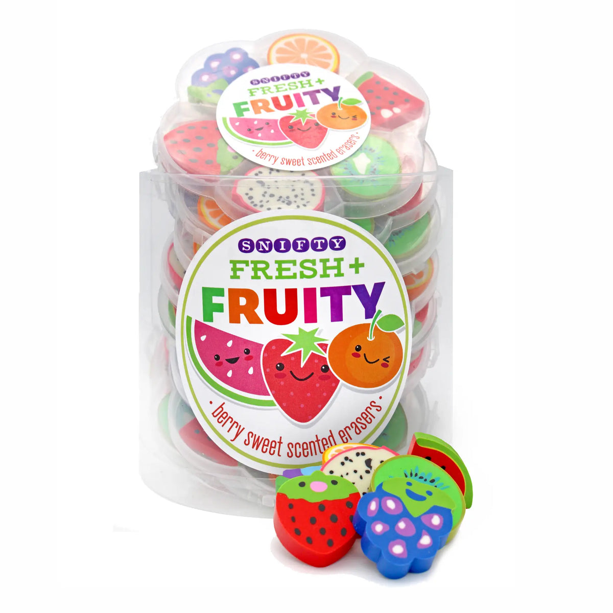 Fruity Berry Scented Erasers