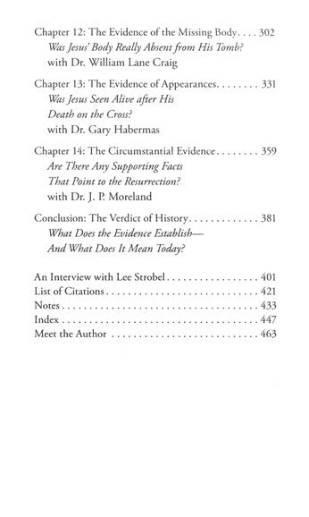 Case for Christ: A Journalist's Personal Investigation