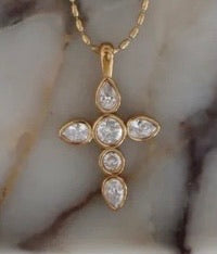 Noelle Cross Necklace